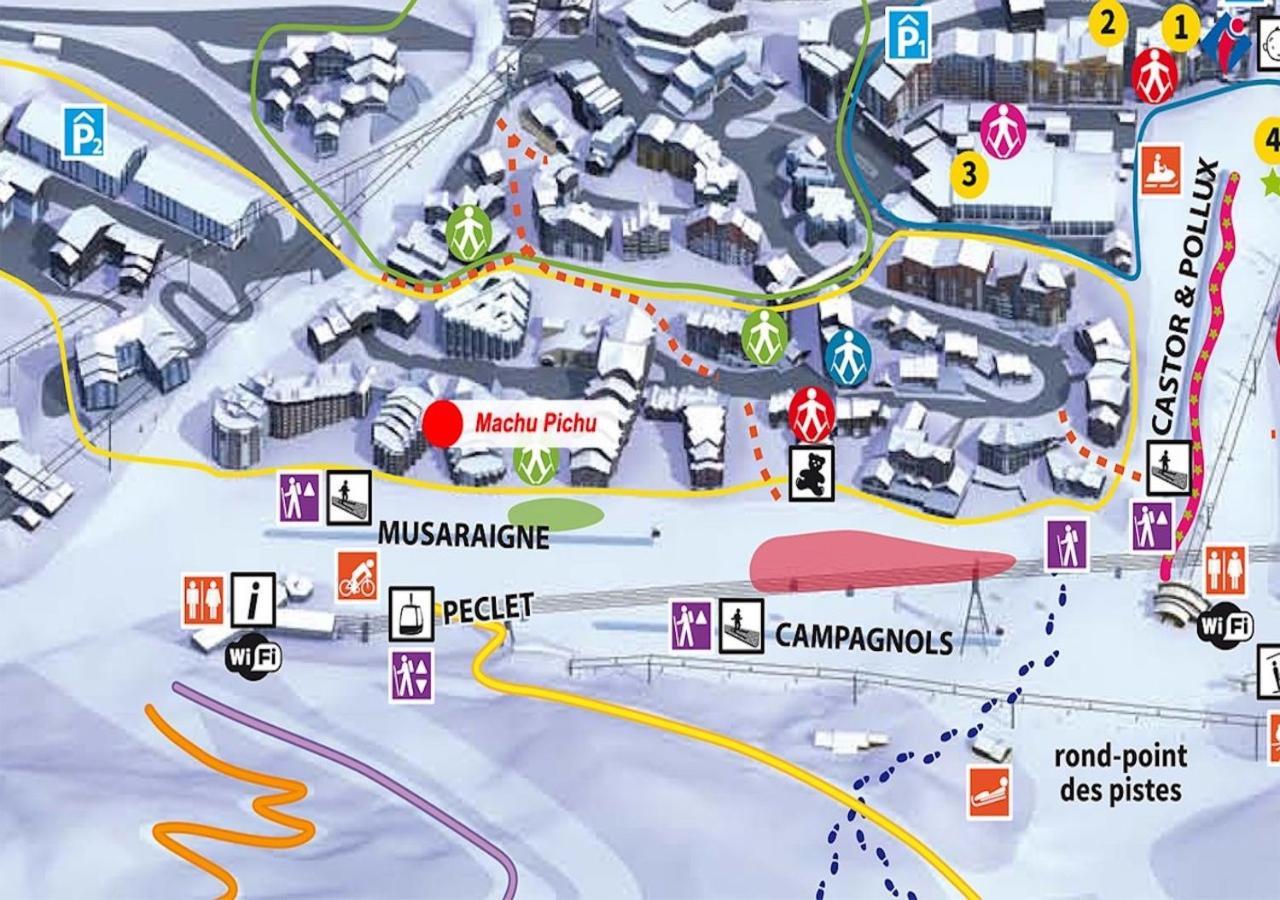 Residence Les Temples Du Soleil - Val Thorens Exteriér fotografie